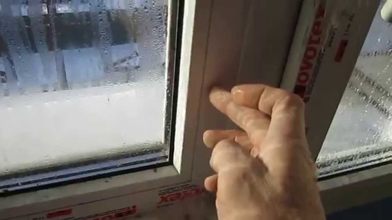 Устранение причин запотевания окон в помещении